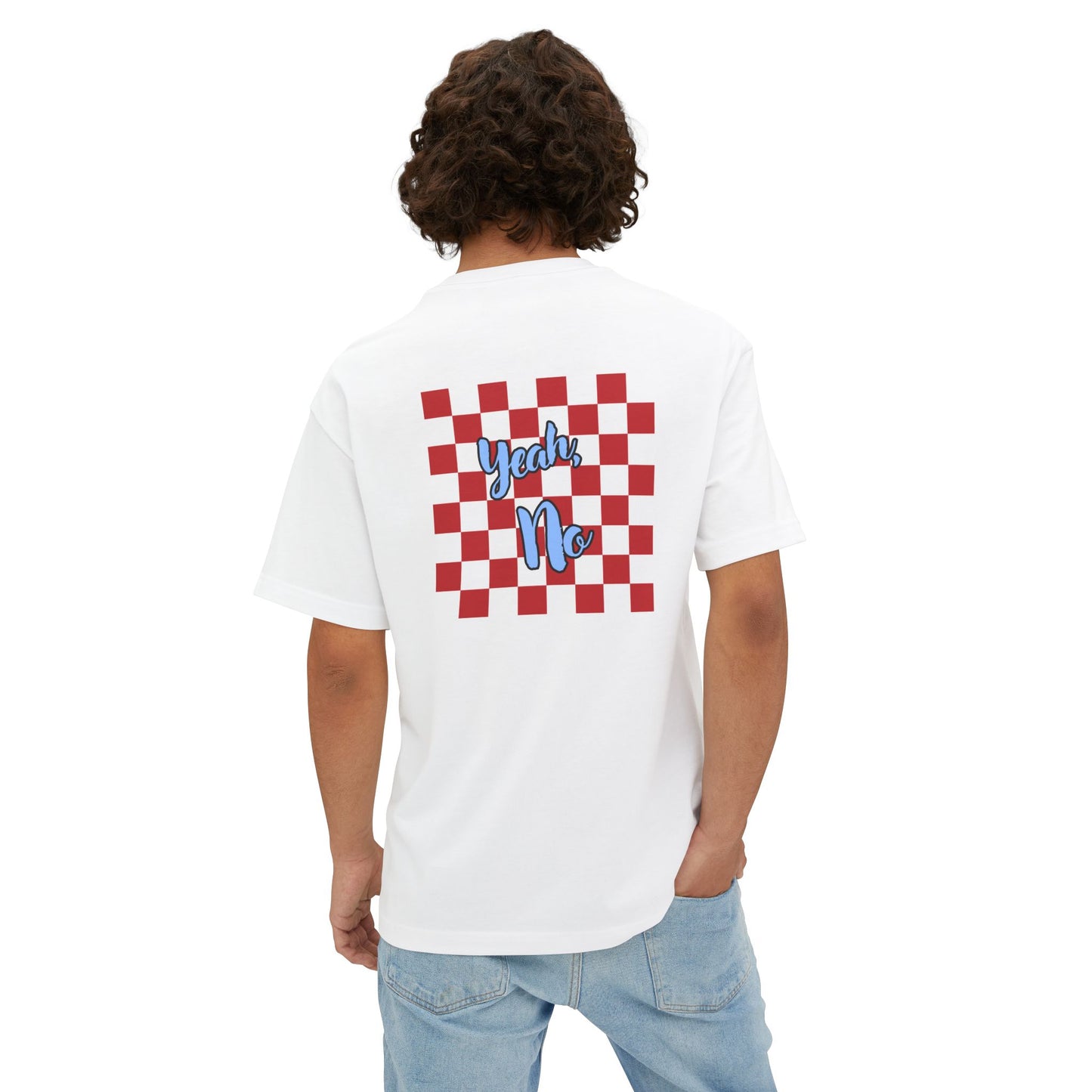 Yeah No Unisex Boxy Tee