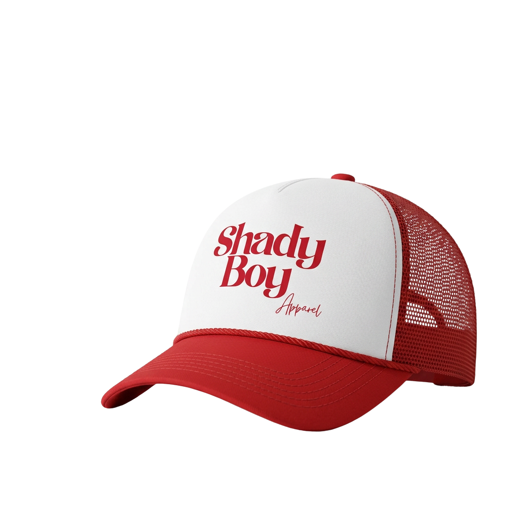 Shady Boy Foam Mesh-Back Trucker Cap