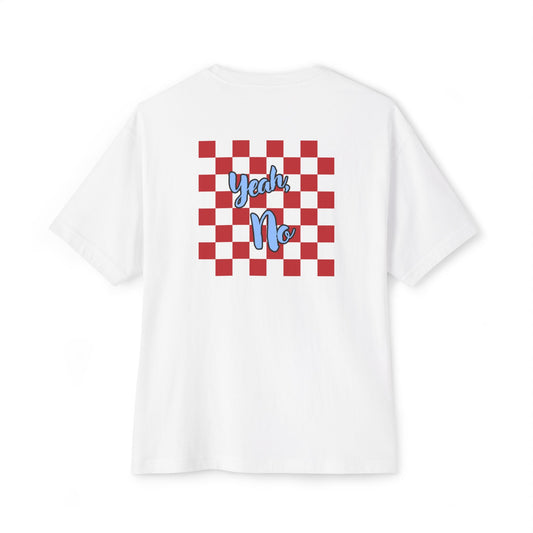 Yeah No Unisex Boxy Tee