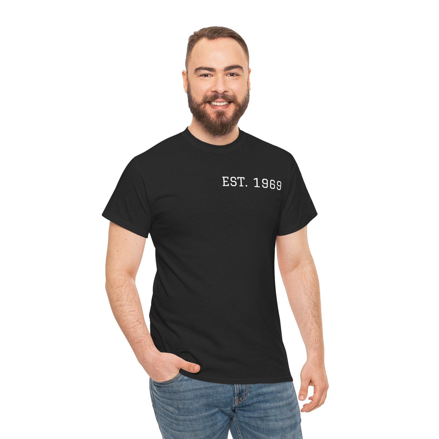 Vintage EST 1969 Unisex Heavy Cotton Tee