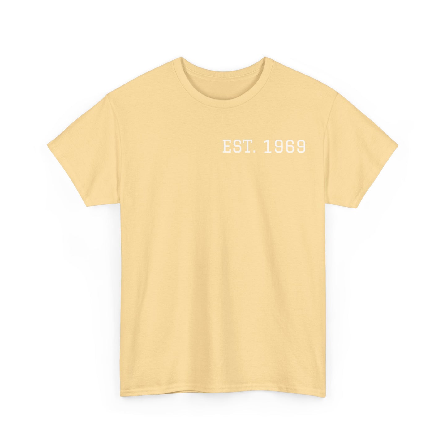 Vintage EST 1969 Unisex Heavy Cotton Tee