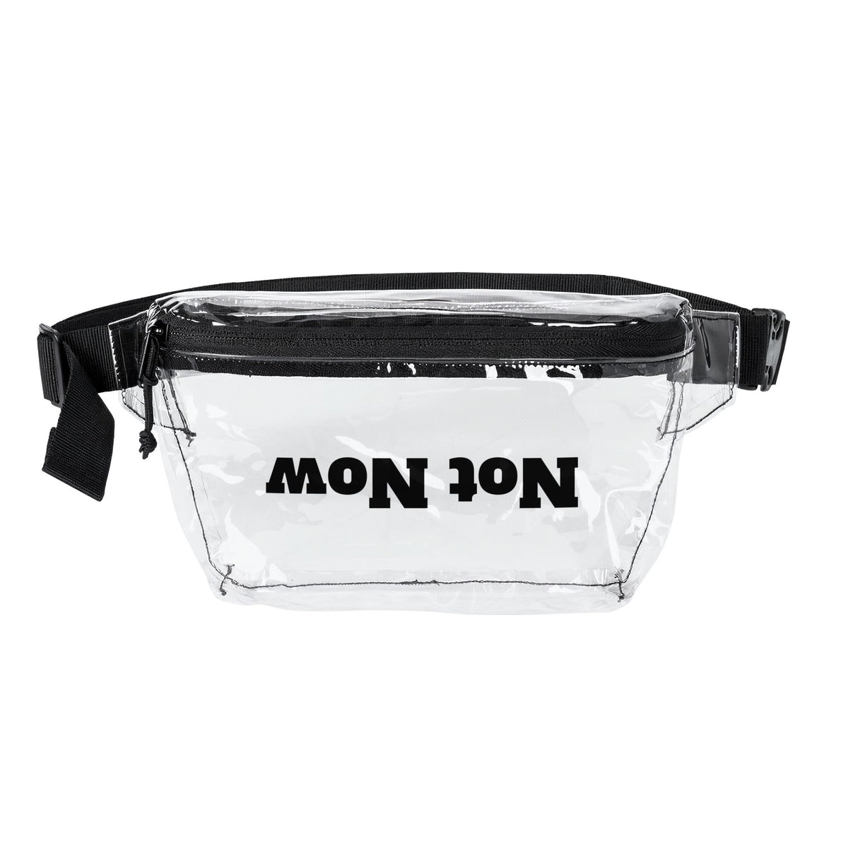 Not Now Transparent Fanny Pack