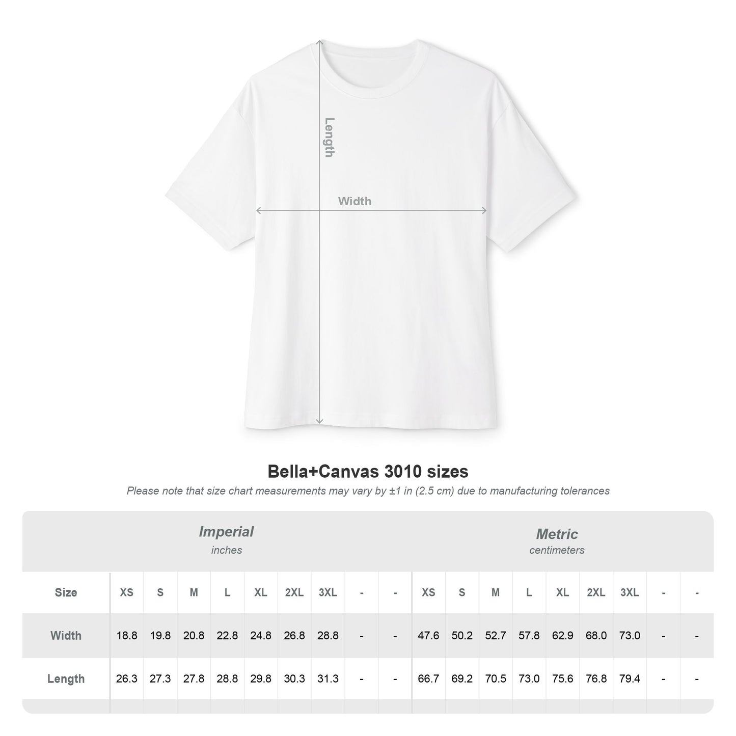 10 10 10s Unisex Oversized Boxy Tee