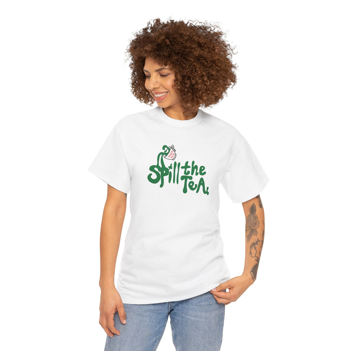 Spill the Tea Unisex Cotton Tee