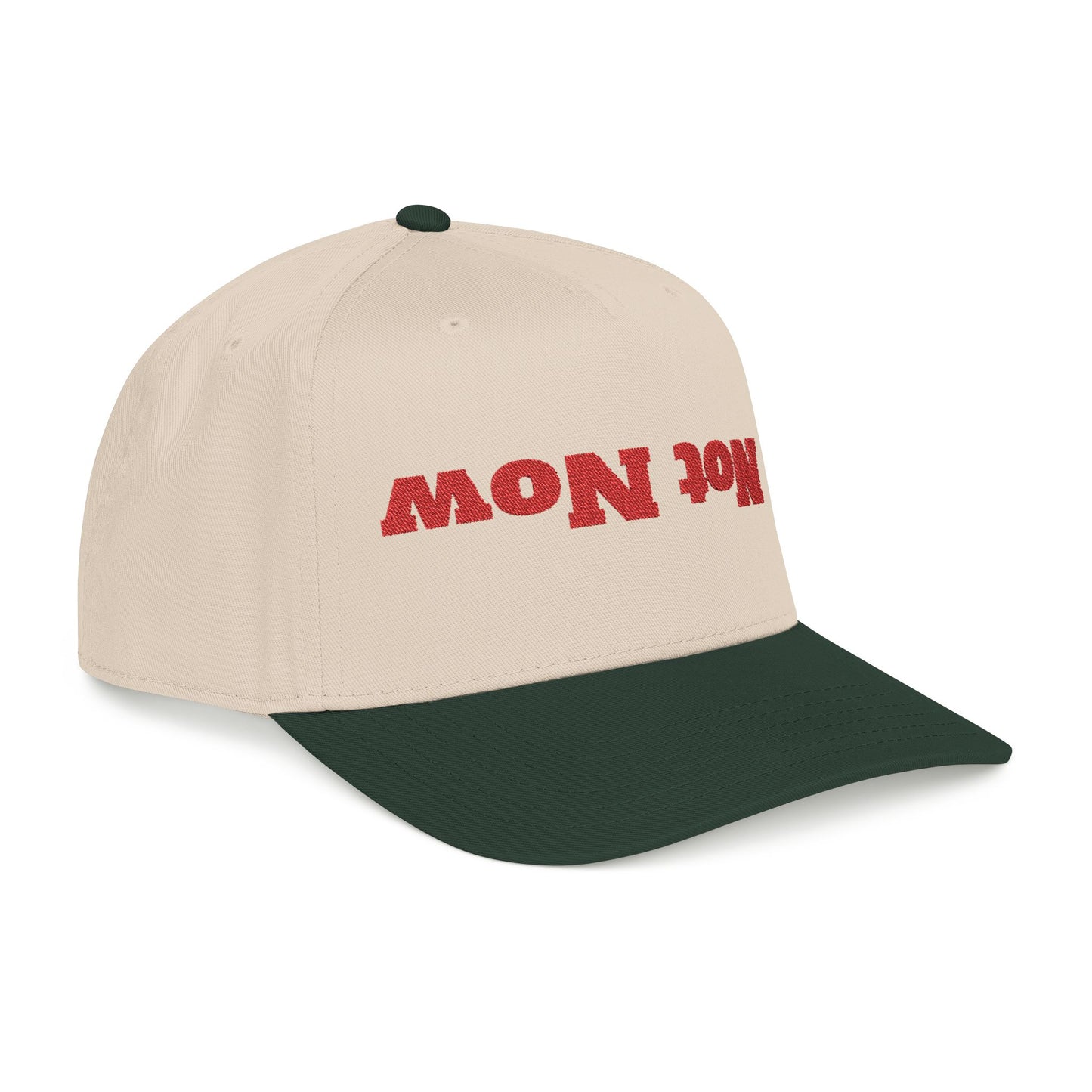 "Not Now" Embroidered Mid Profile Baseball Cap