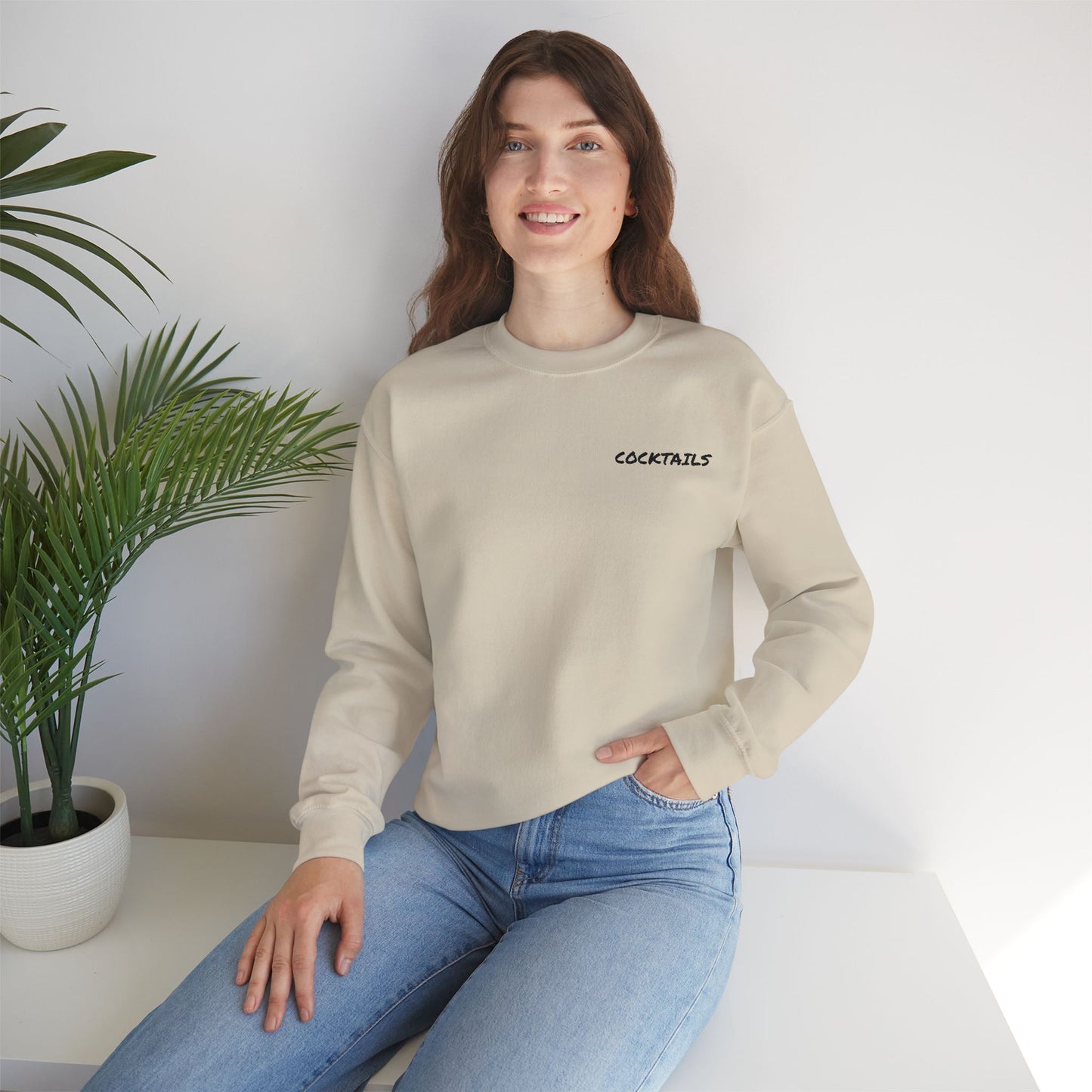 Cocktails Unisex Crewneck Sweatshirt