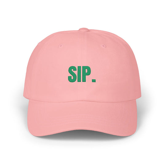 SIP. Classic Pink Dad Cap