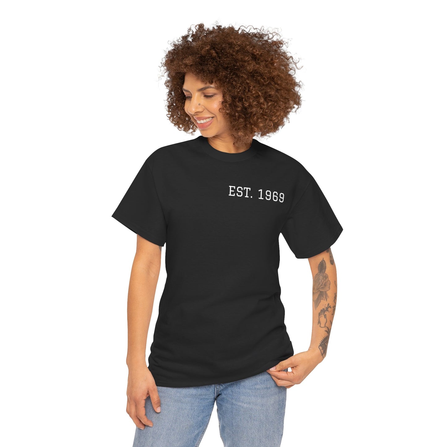 Vintage EST 1969 Unisex Heavy Cotton Tee