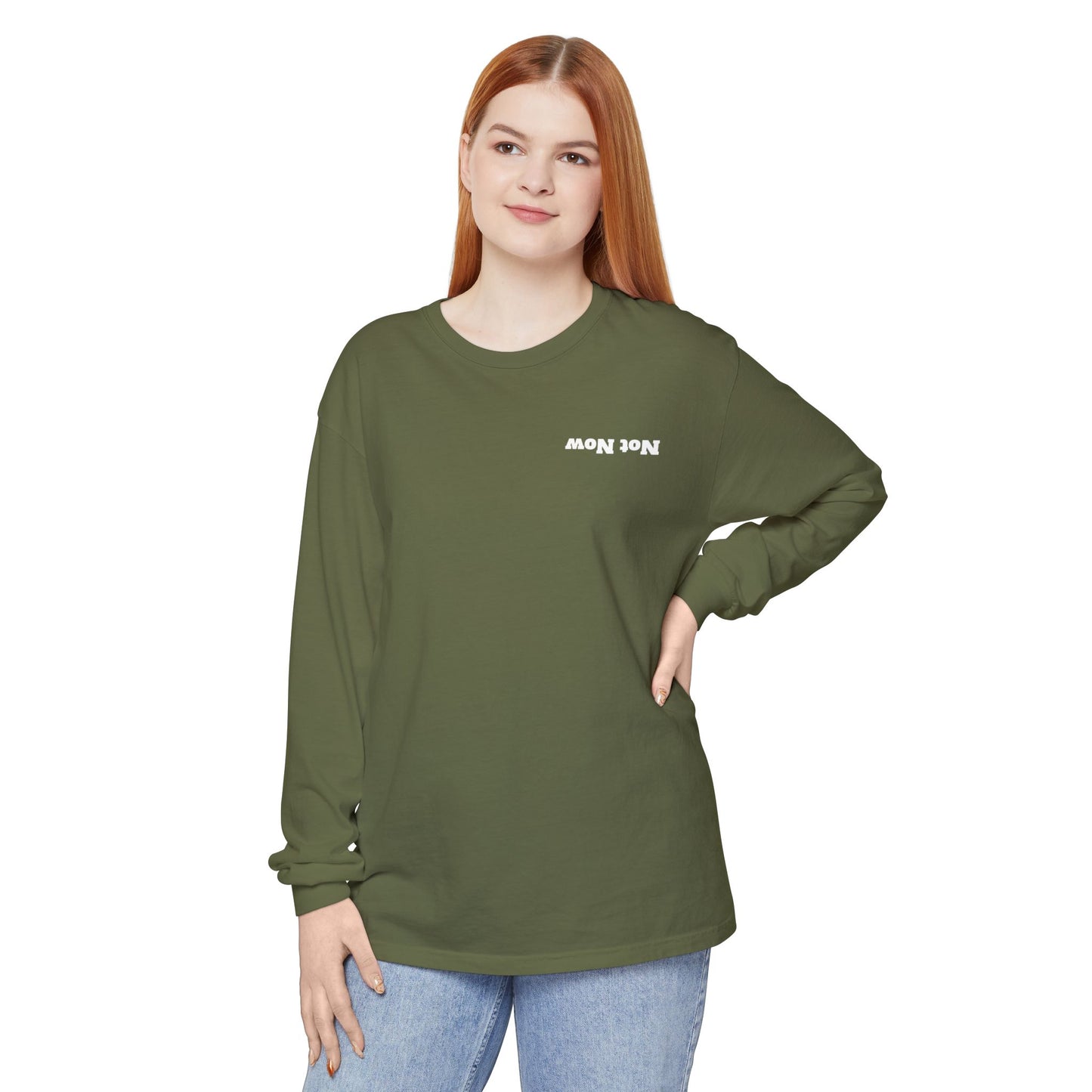 Not Now Long Sleeve Unisex Tee