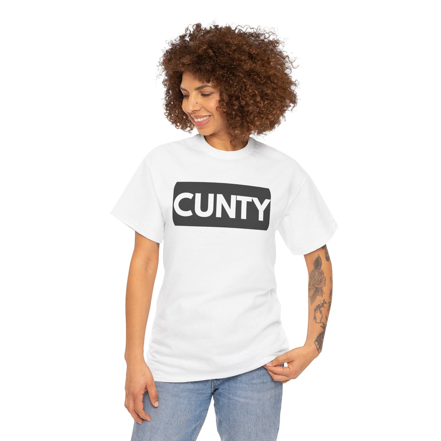 CUNTY - Unisex Heavy Cotton Tee