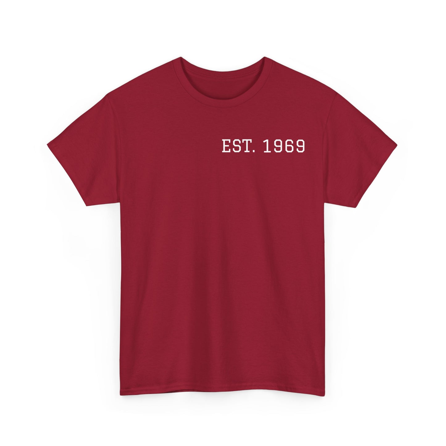 Vintage EST 1969 Unisex Heavy Cotton Tee