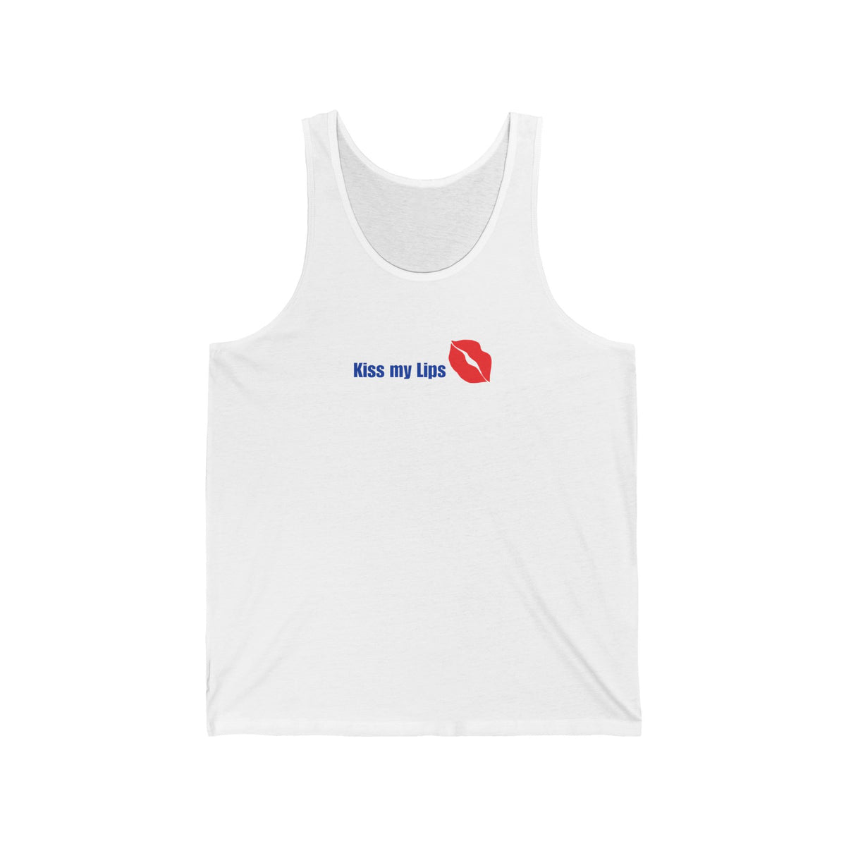 Kiss My Lips Unisex Jersey Tank