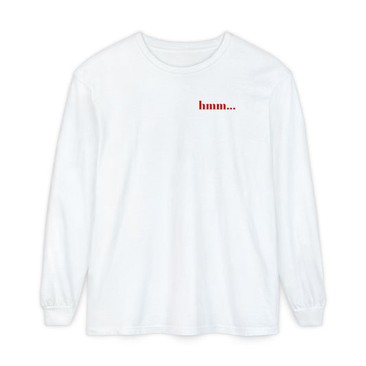 Yeah No Unisex Long Sleeve Tee