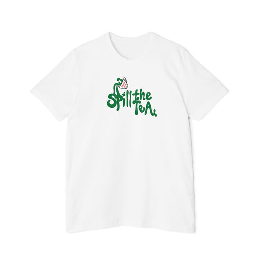 Spill the Tea Unisex Short-Sleeve Jersey T-Shirt