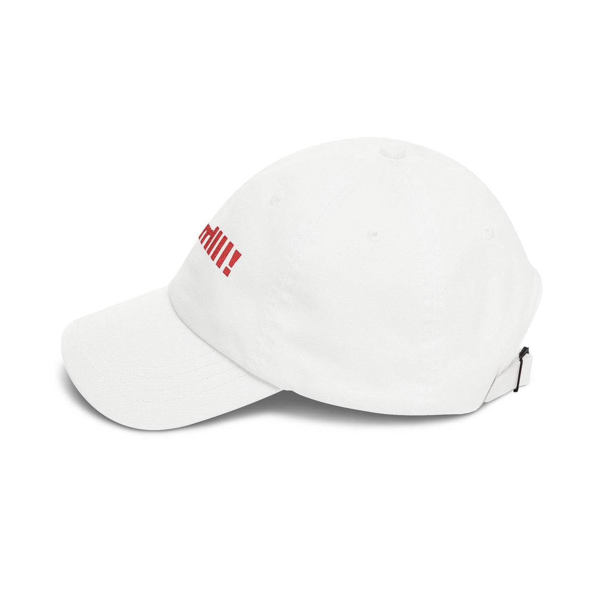 Giirrrllll! Classic White Dad Cap