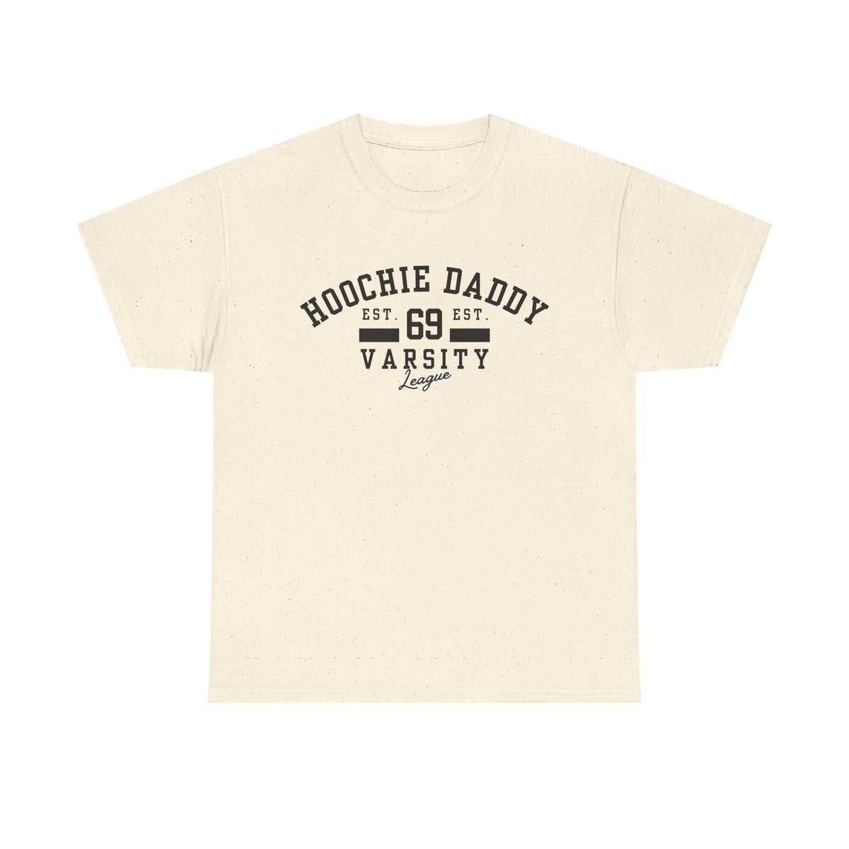 Hoochie Daddy Varsity Tee - Unisex Heavy Cotton Tee