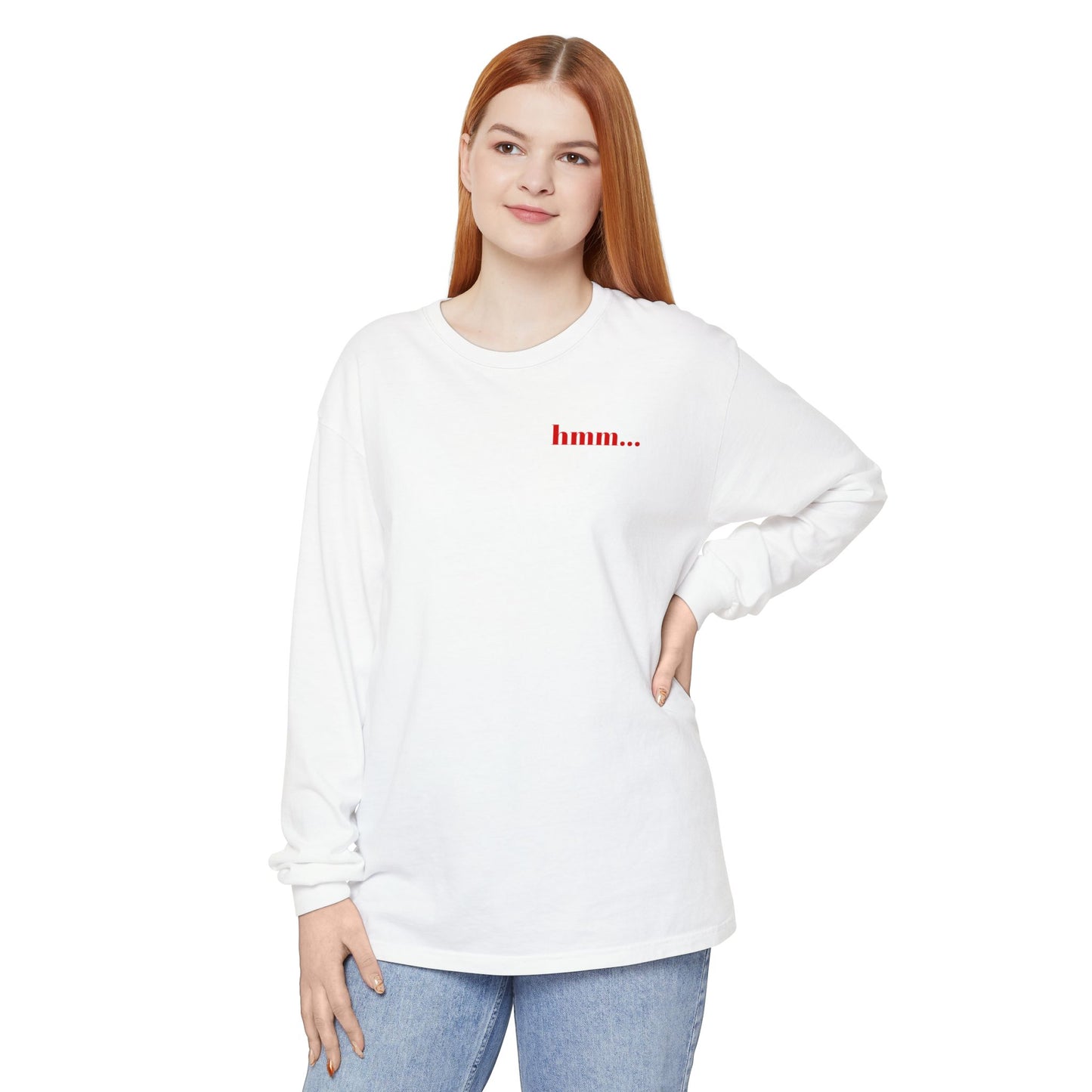 Yeah No Unisex Long Sleeve Tee
