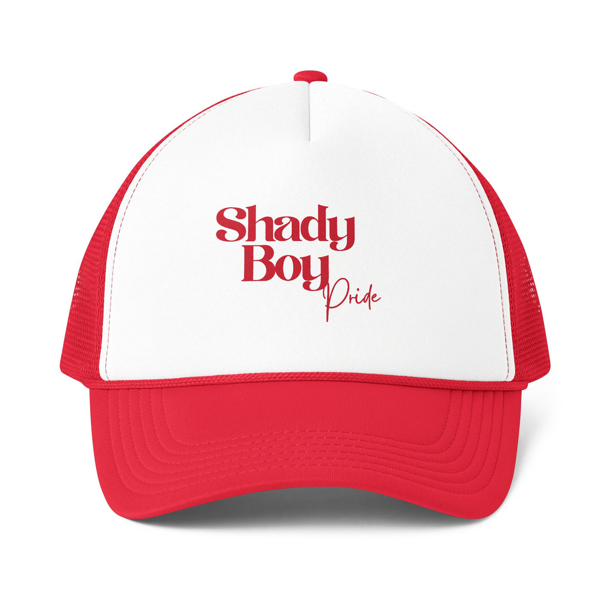 Shady Boy Pride Foam Mesh-Back Trucker Cap