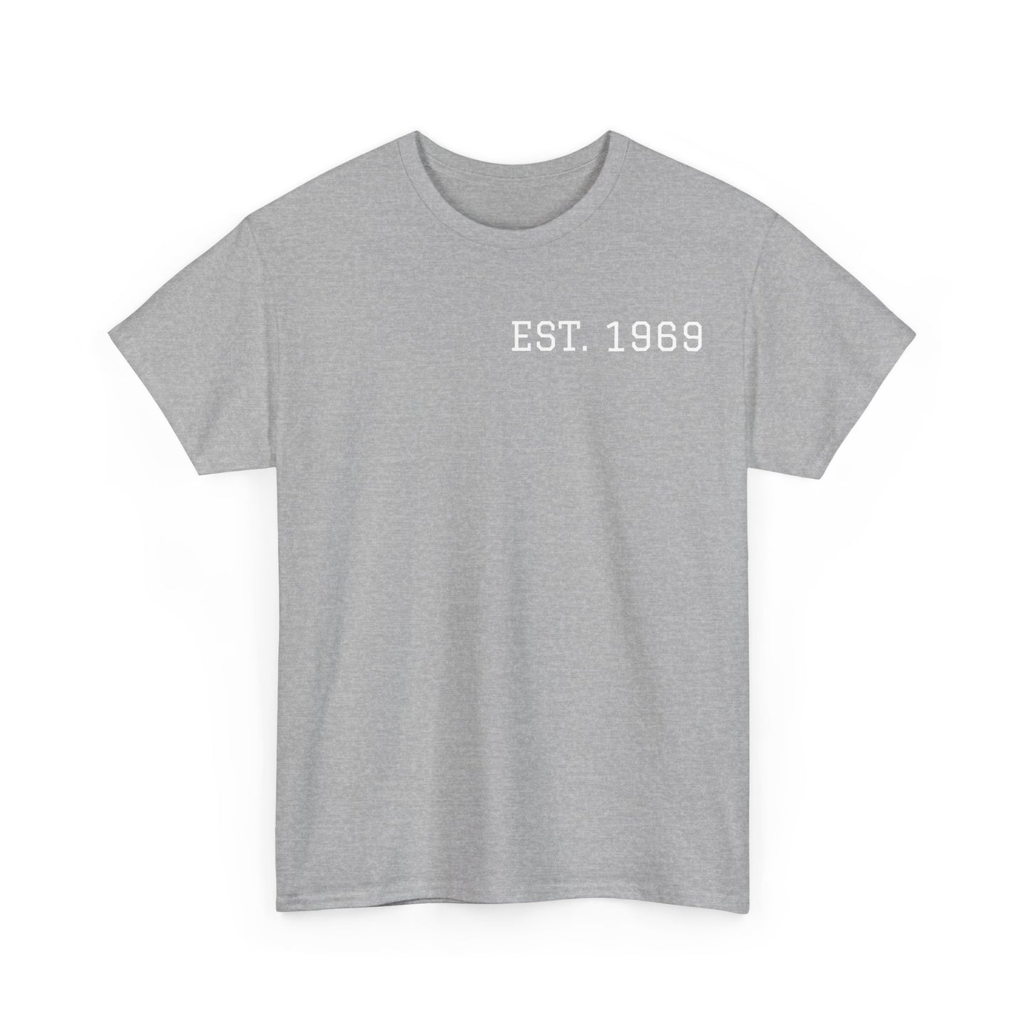 Vintage EST 1969 Unisex Heavy Cotton Tee