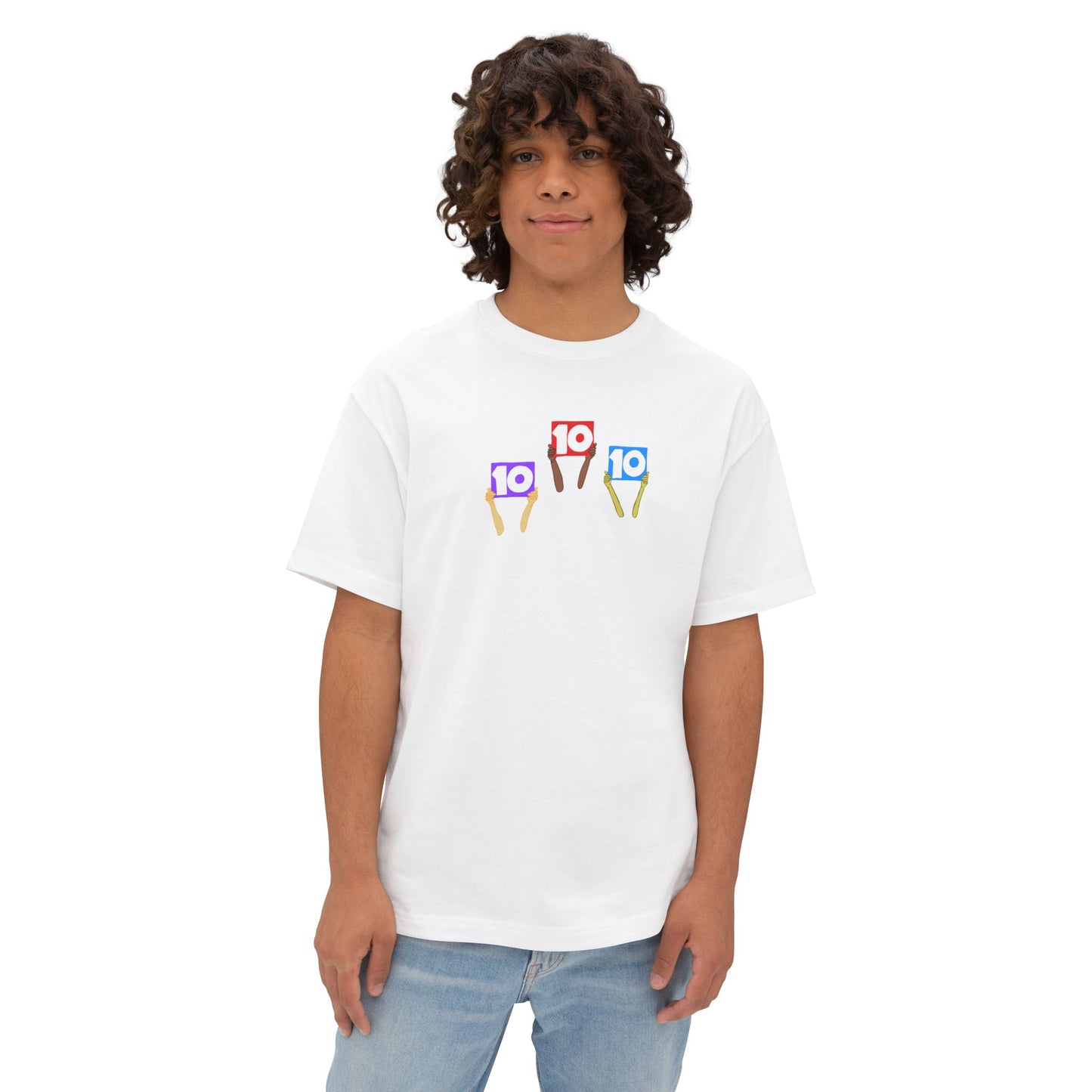 10 10 10s Unisex Oversized Boxy Tee
