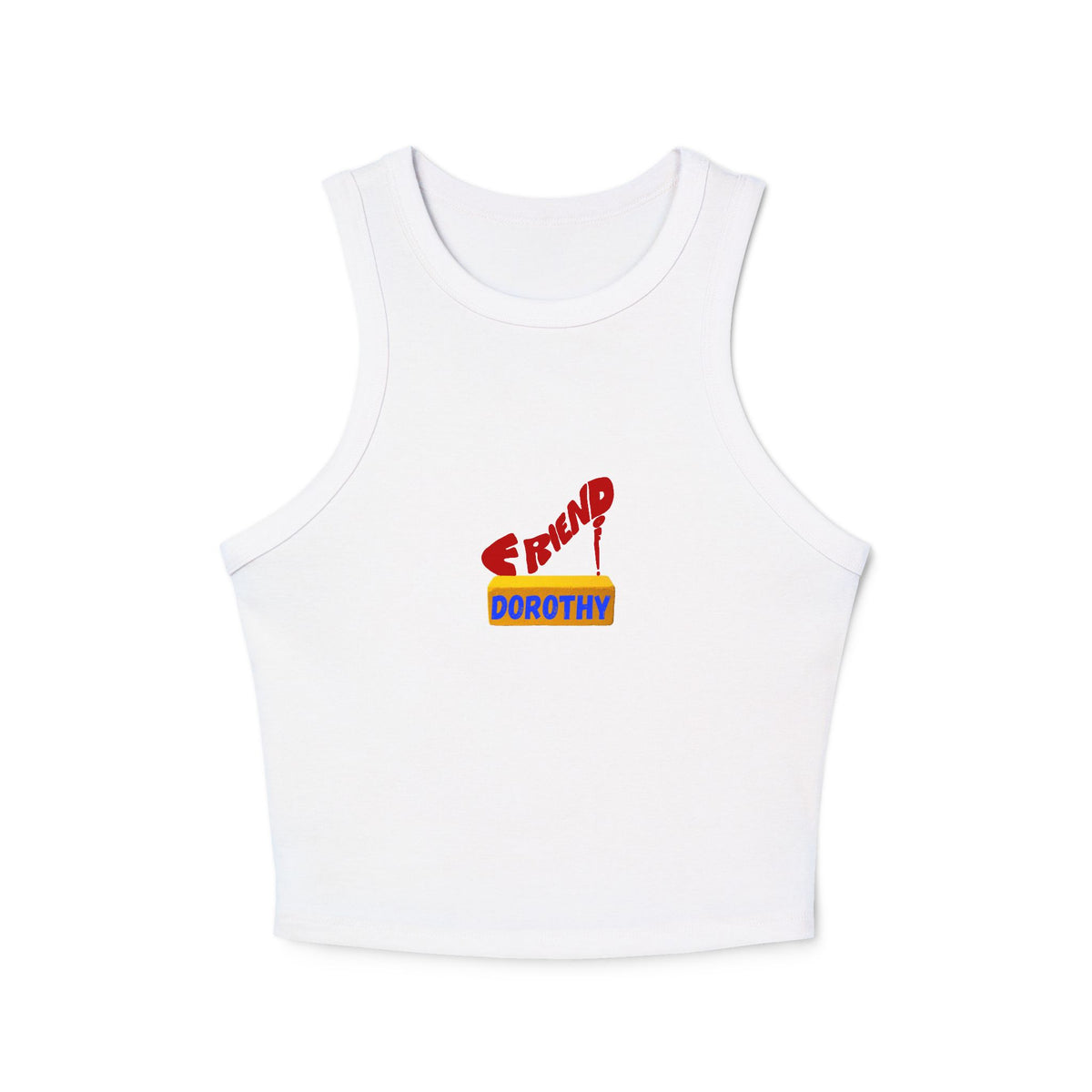 Friend of Dorothy Women's Micro Rib Racer Tank Top
