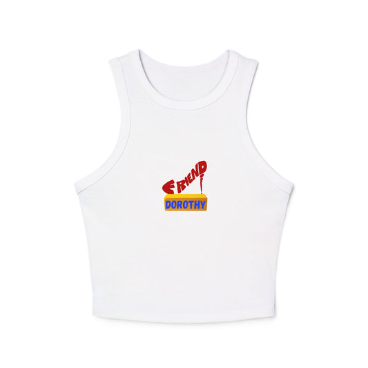 Friend of Dorothy Women's Micro Rib Racer Tank Top