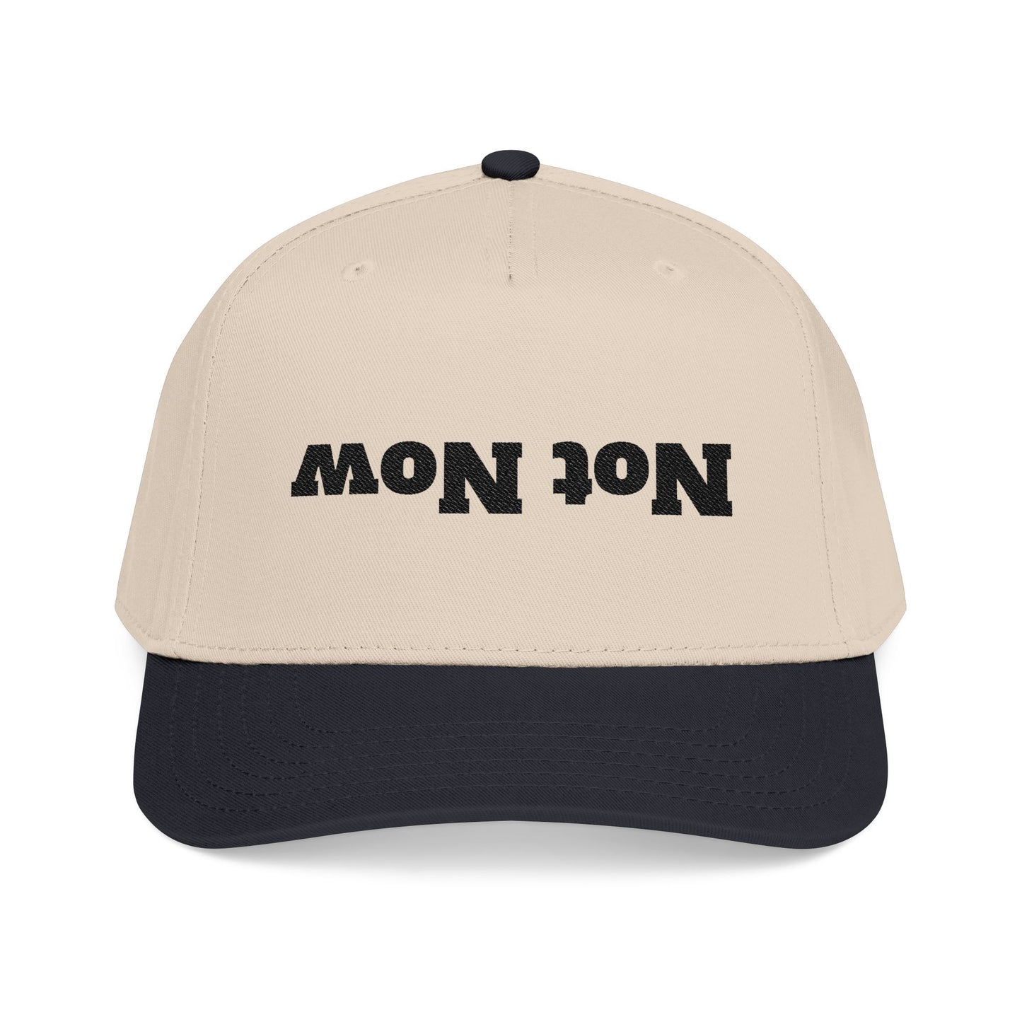 "Not Now" Embroidered Cap