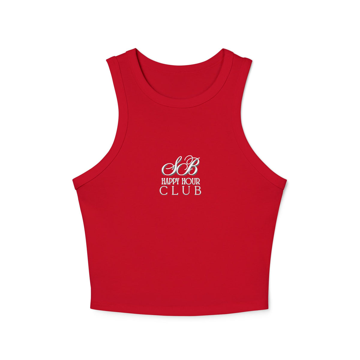 Shady Boy HH Club Women's Micro Rib Racer Tank Top
