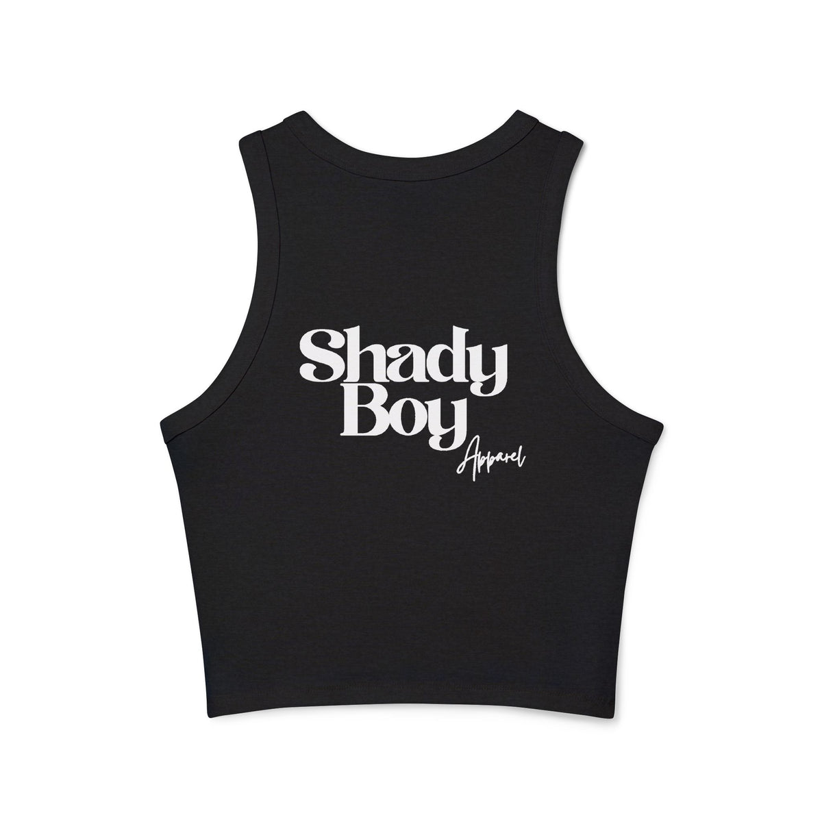 Shady Boy Apparel Women's Micro Rib Racer Tank Top